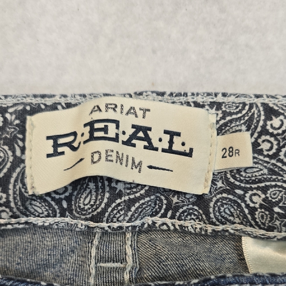 Womens Ariat Real Bootcut Jeans Size 28R - Picture 3 of 8